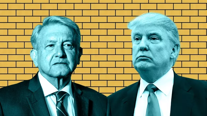 AMLO Trump Muro
