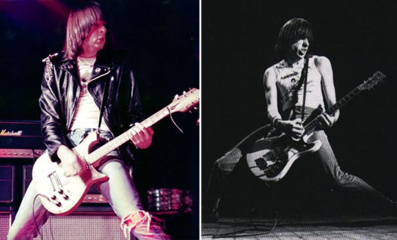 Él era Johnny Ramone en sus mejores tiempos. Su característica forma de tocar la guitarra es inconfundible y partircular en la historia del punk.
