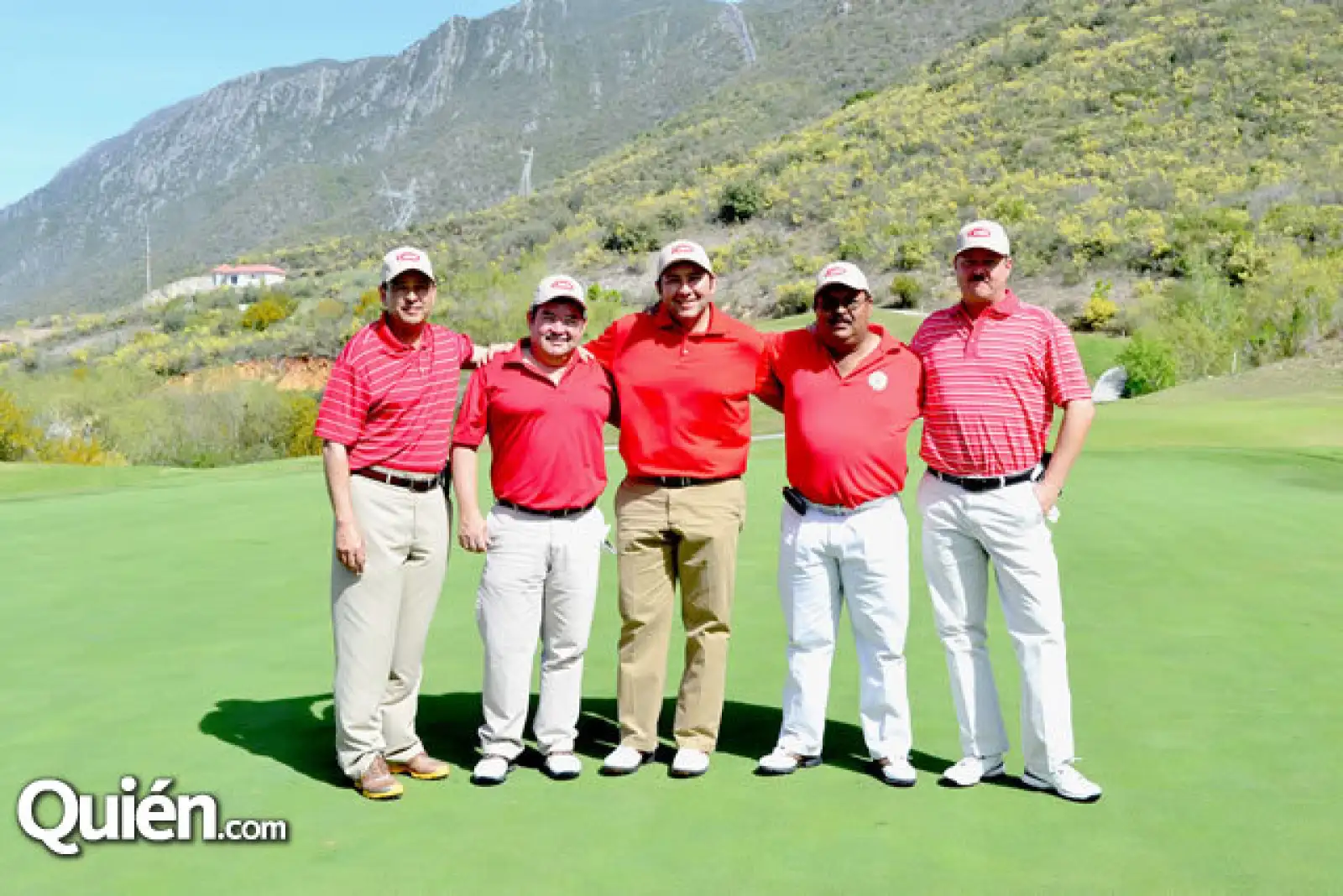 Jose Luis Valdéz, Rogelio Morales, Héctor Rodríguez, Nestor Woods y Alejandro Montemayor