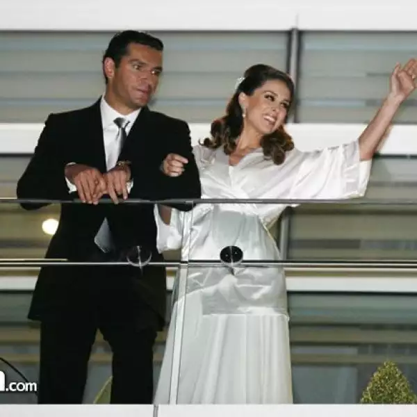 La pareja se dio el ´Si, acepto` en octubre del 2011.