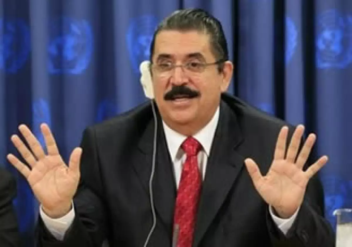 Manuel Zelaya busca un arreglo político. (Foto: AP)