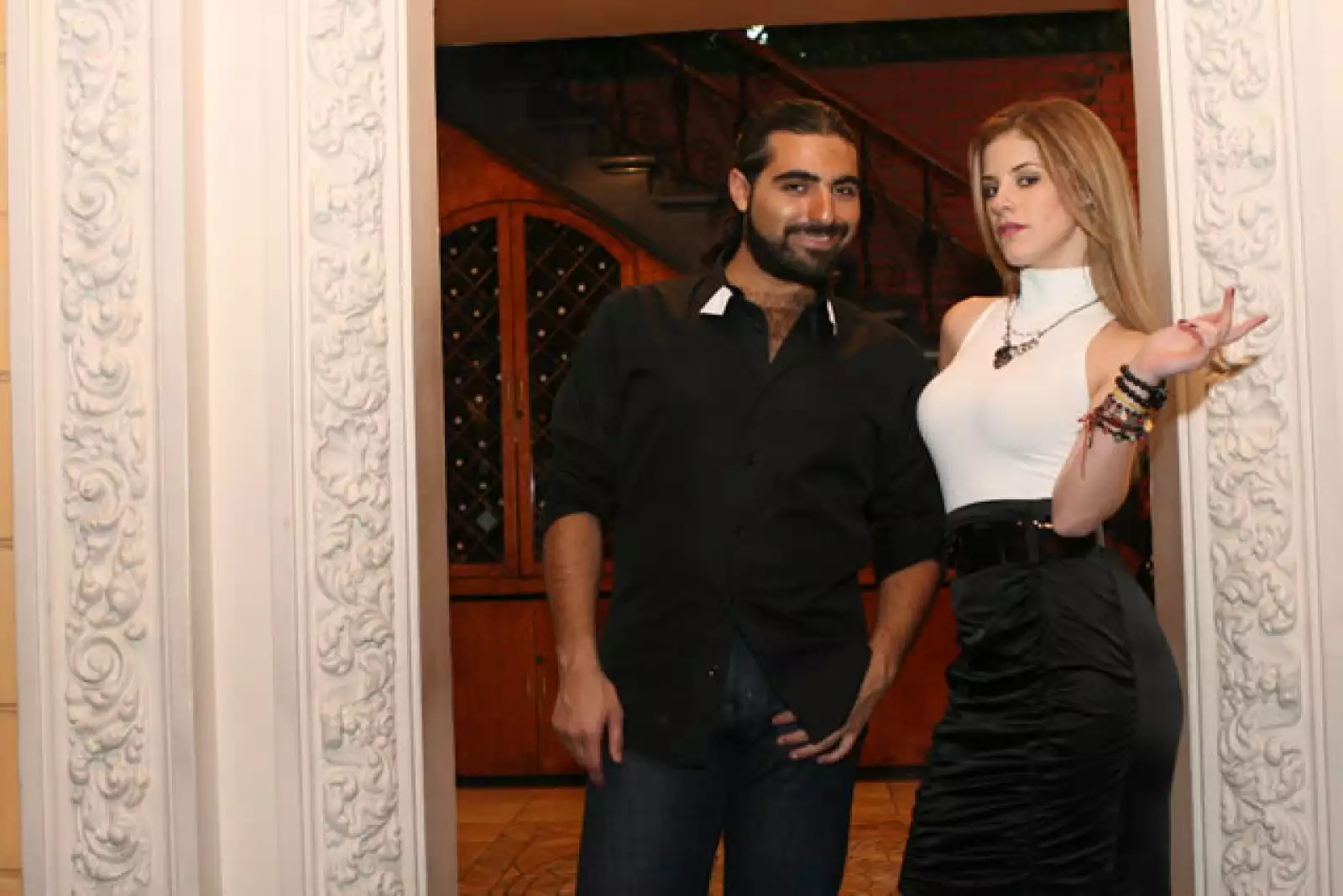 Sergio Gabriel y Pamela Jean.