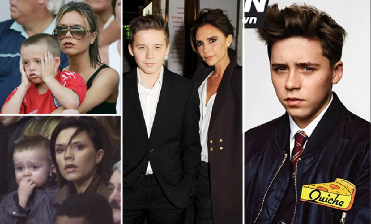 Victoria tiene hacia Brooklyn un especial cariño por ser su primer hijo, y es que ella lo influenció  de sus dotes fashionistas desde que era muy pequeño.