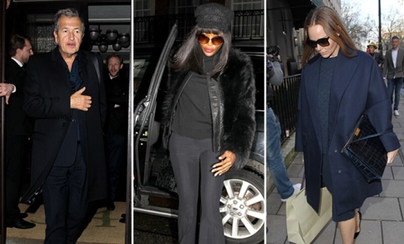 Mario Testino, Naomi Campbell y Stella McCartney fueron algunos de los invitados especiales a la celebración.