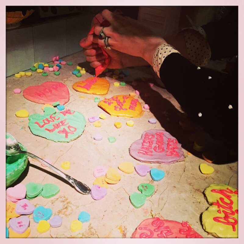 Estas son algunas de las galletas que Blake prepara para celebrar a su familia, en especial a su esposo, Ryan Reynolds.
