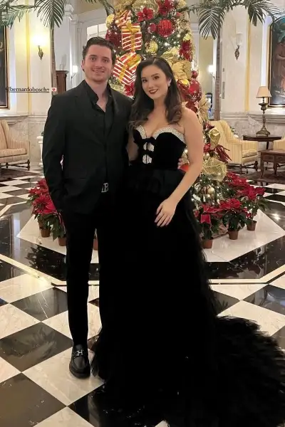 Bernardo Bosch con Luisa Pamela Pérez
