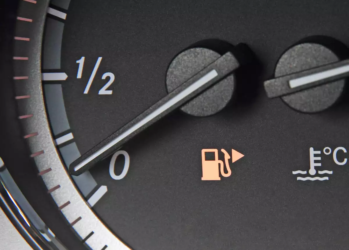 gasolina tablero auto