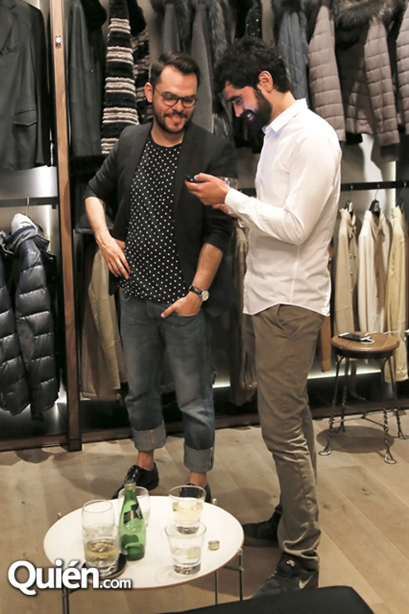 Omar Ochoa y Alejandro Grande