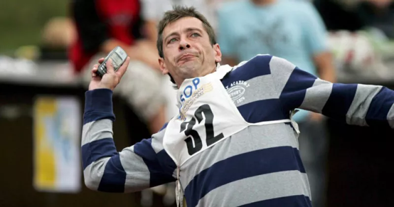 Campeonato de lanzamiento de celulares, Savonlinna en Finlandia