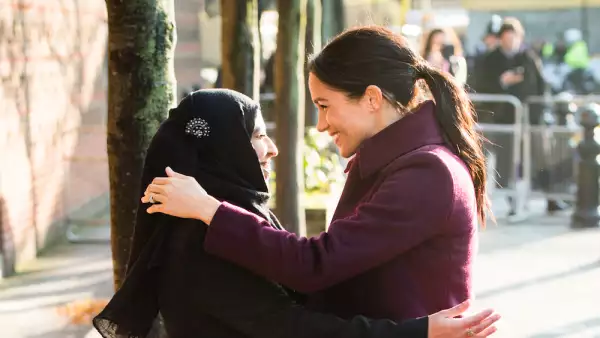 The Duchess Of Sussex Visits The Hubb Community Kitchen