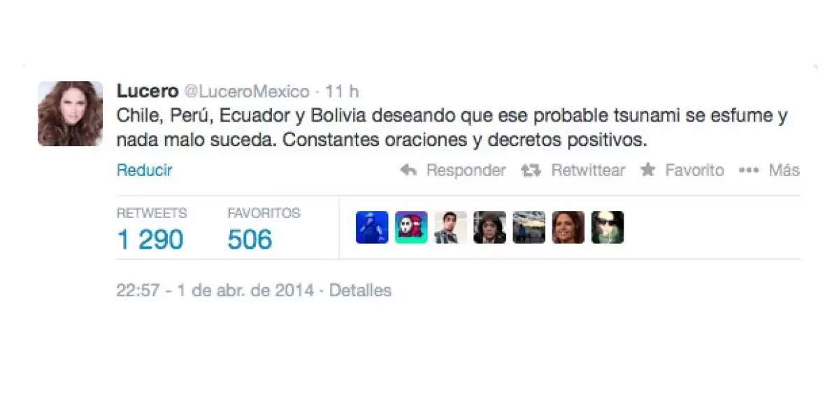 Éste fue el mensaje que hizo que Lucero se convirtiera en trending topic.