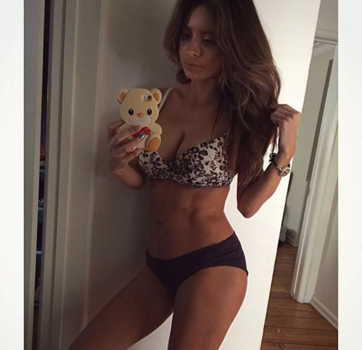 Tan sólo a cuatro días de haber dado a luz, así lucía su cuerpo.