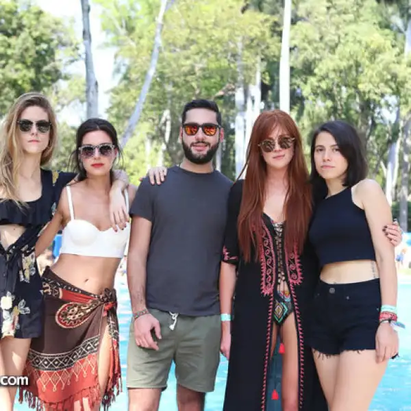 Raquel Font,Alexandra Bové,César Orvañanos,Paola Quintero y Odette Alpuche