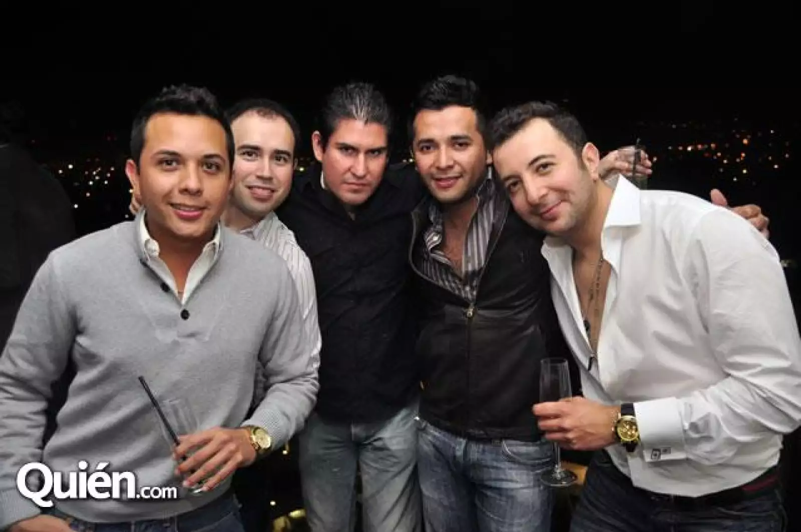 Mauricio Estrada,Mario Chejade,Toño Salazar,Guadalupe Bandera y Omar Strada