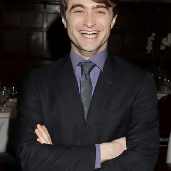 El actor de `Harry Potter´, Daniel Radcliffe, tiene un aspecto tímido y divertido.
