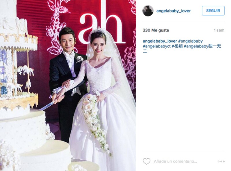 El pastel de la boda midió casi tres metros y tenía forma de um carrusel.