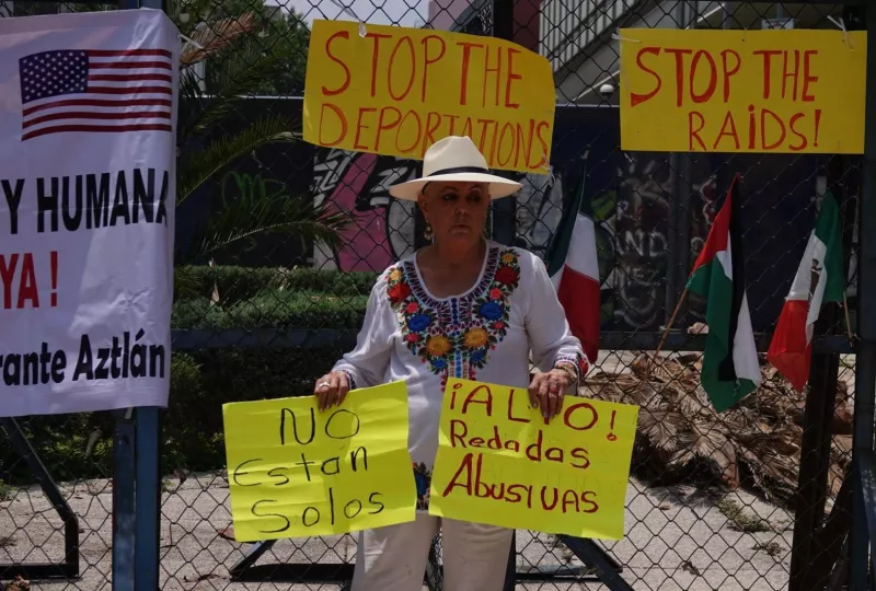 Protesta Embajada eu