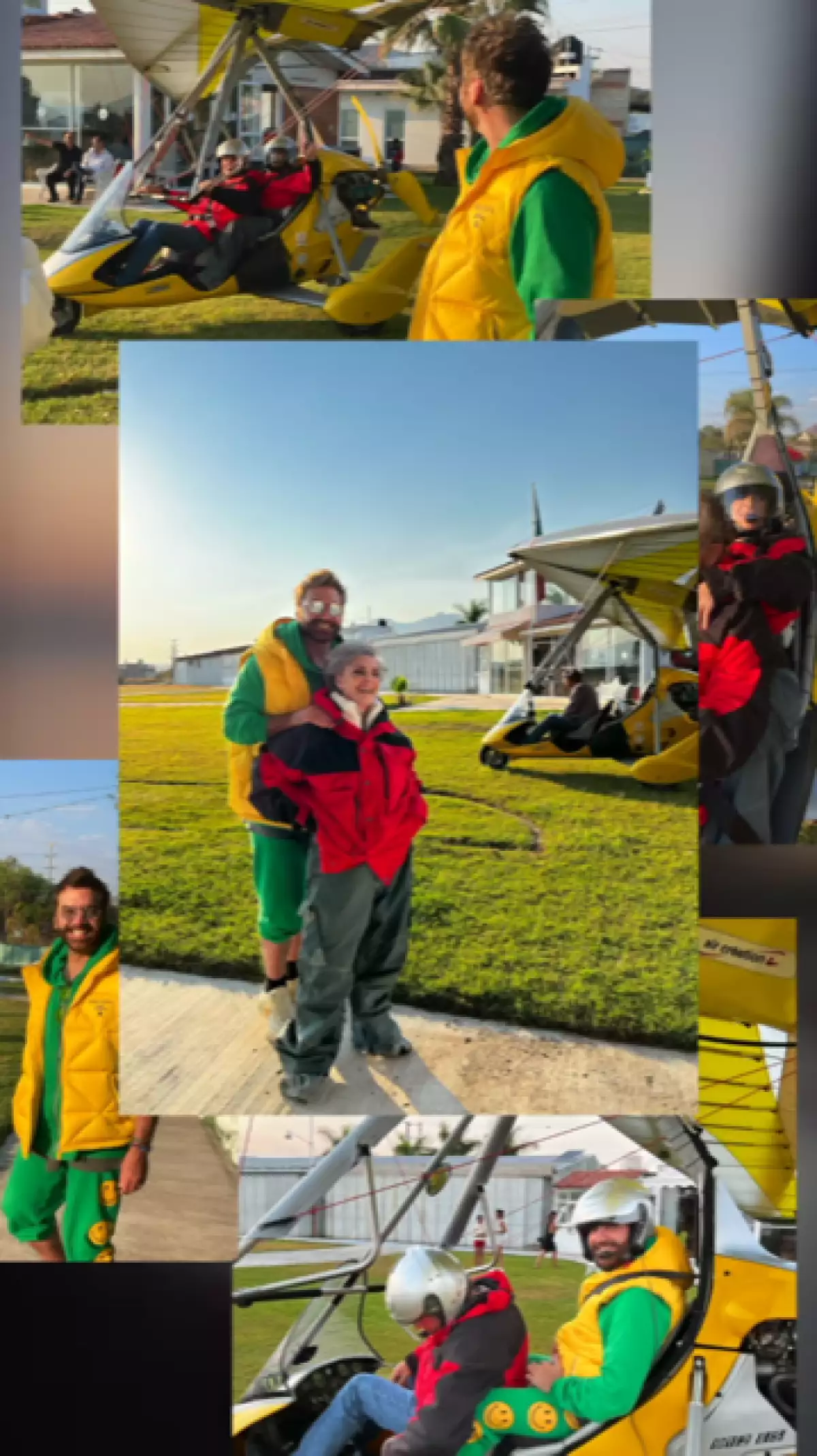 Alejandro Fernández y doña Cuquita