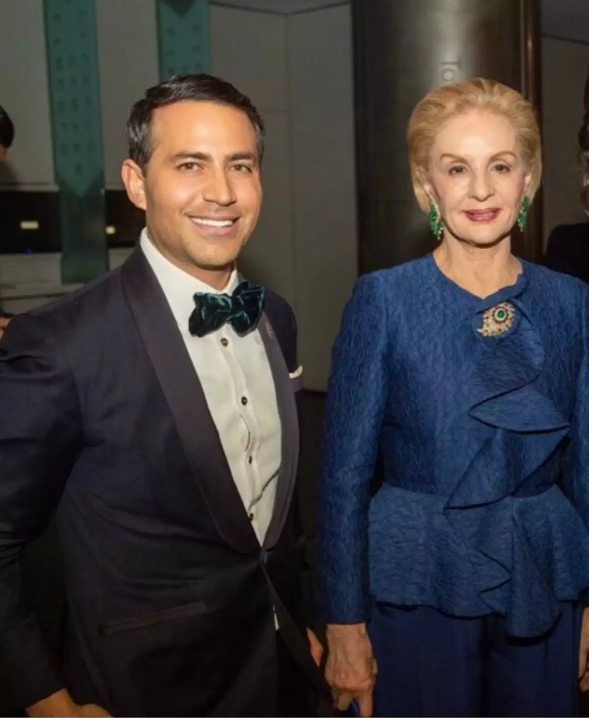 Gabriel Rivera-Barraza y Carolina Herrera