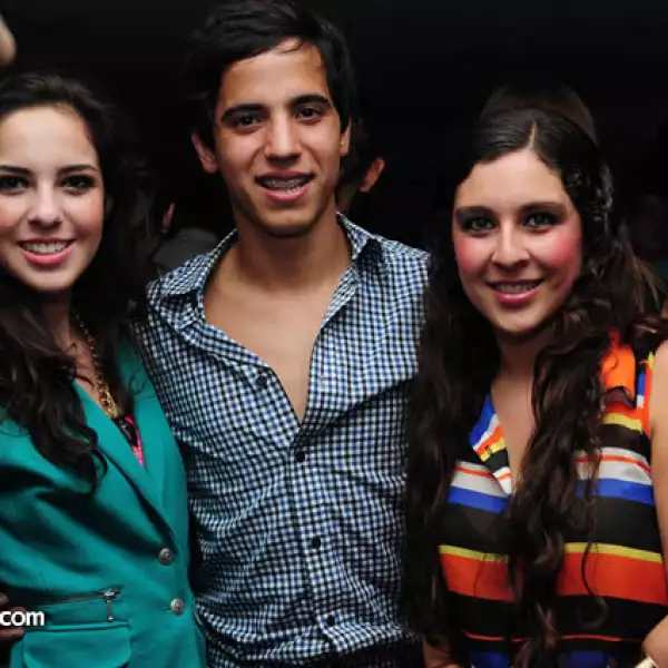 Sabina Gómez, David O´Farrill y Fernanda Álvarez