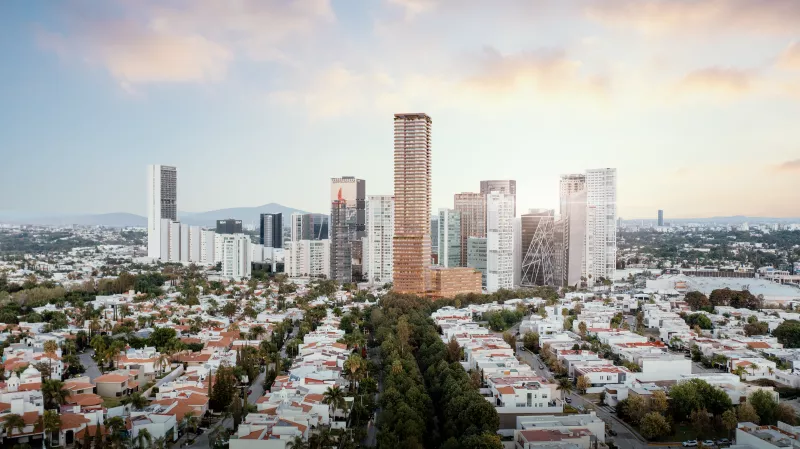 Torre Legend, el proyecto de SOM con 190 metros de altura que quiere cambiar Guadalajara