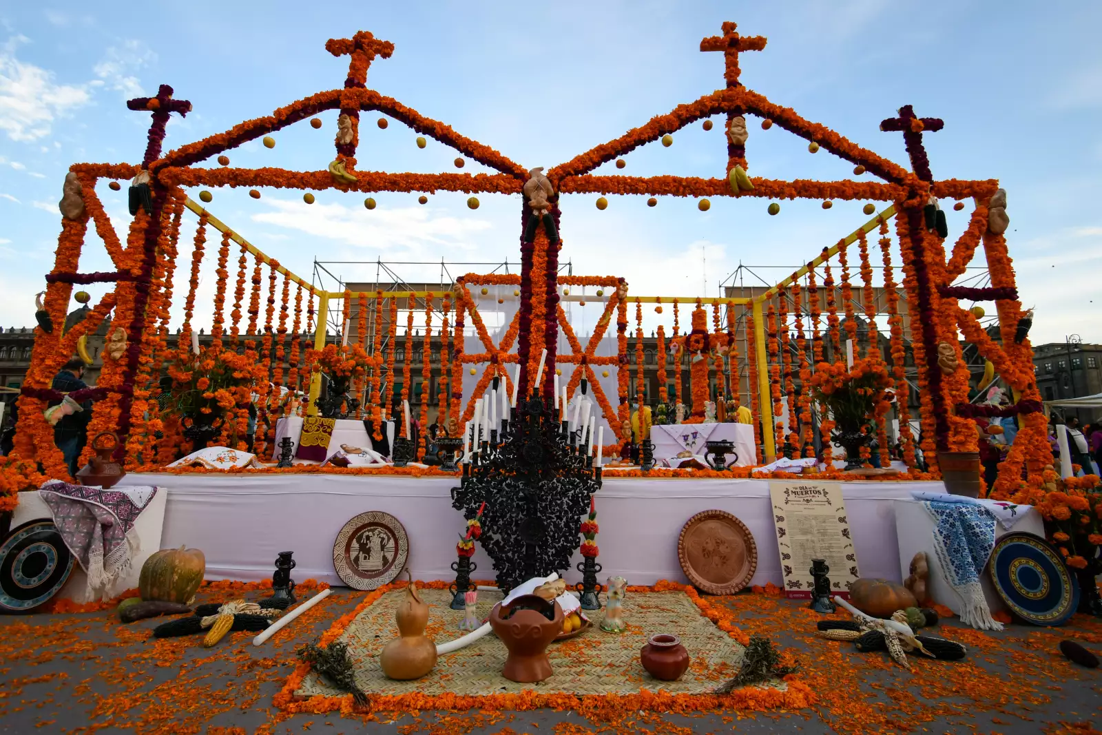 Mega ofrenda Zócalo CDMX 2021