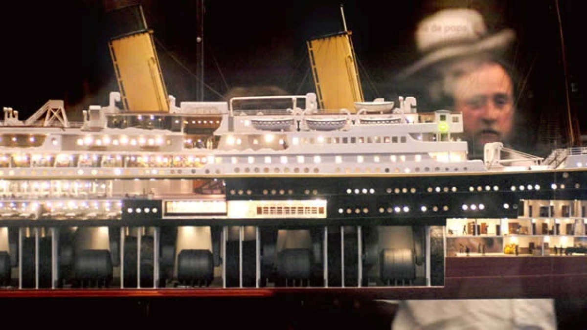 maqueta titanic