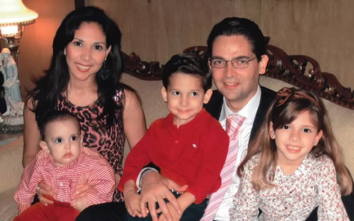 La familia iba los fines de semana al cine y a comer a algún restaurante en el que los niños pudieran jugar.