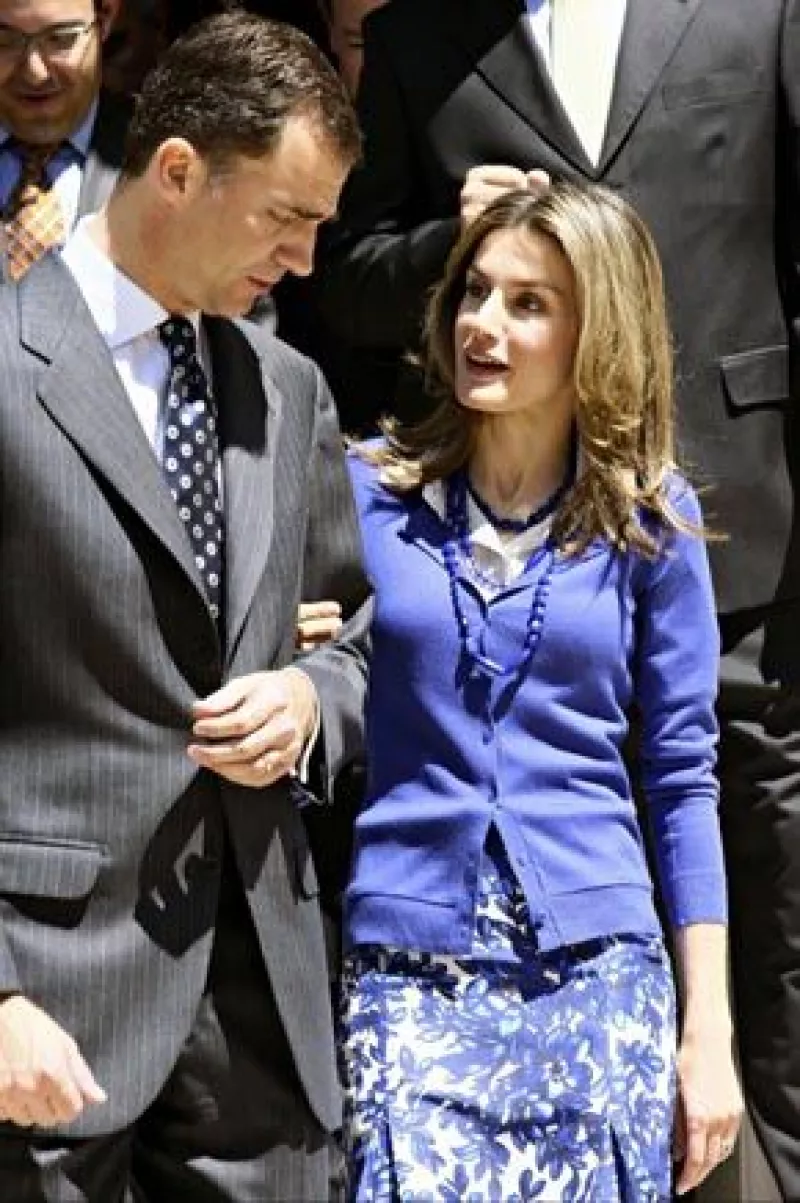 La princesa Letizia confesó que continúan sintiendo el "mismo amor, la misma ilusión y el mismo compromiso" que hace cinco años.