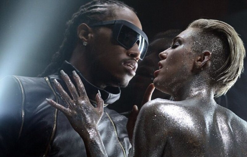 Miley y Future trabajaron juntos para el álbum de Cyrus, "Bangerz".