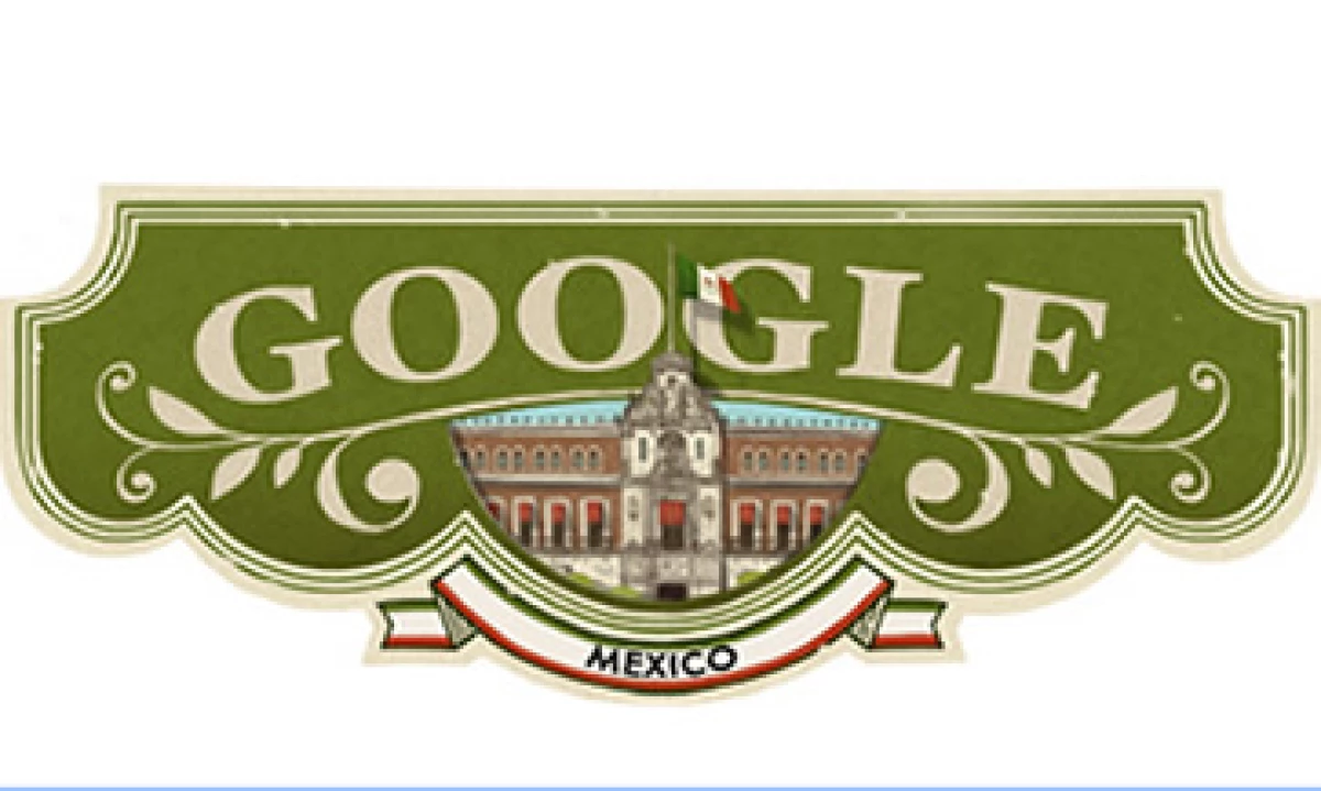 Google se sumó al festejo de las fiestas patrias en México. (Foto: Cortesía Google)