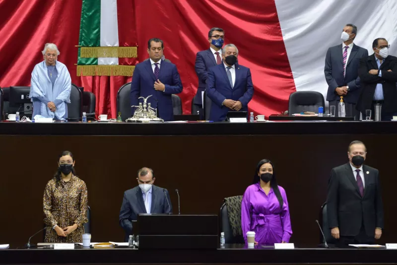 La Comisión Permanente durante la sesión ordinaria semipresencial del 25 de enero pasado