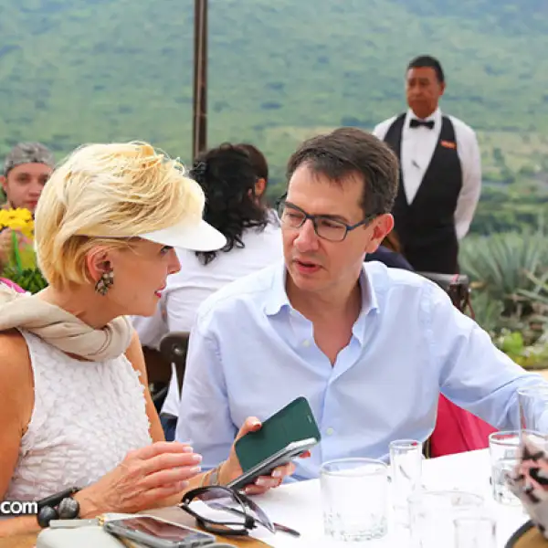 Raquel Bessudo y Eric Seiersen