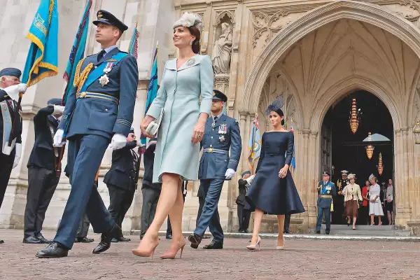 Members Of The Royal Family Attend Events To Mark The Centenary Of The RAF