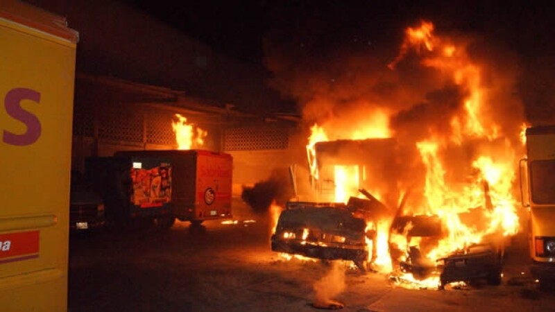 incendio en instalaciones de sabritas