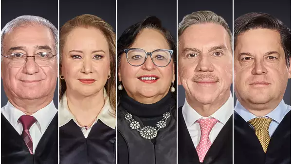 Cinco ministros aspiran a la presidencia de la SCJN