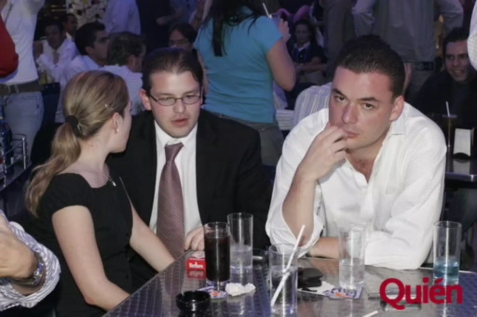 Leticia Durán, Antonio Valero, Diego González