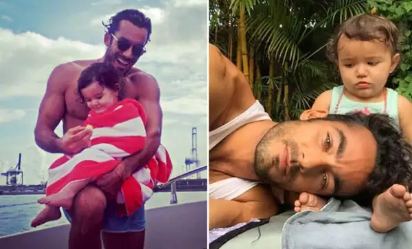 Sus hermosas bebés son parte de su día a día.