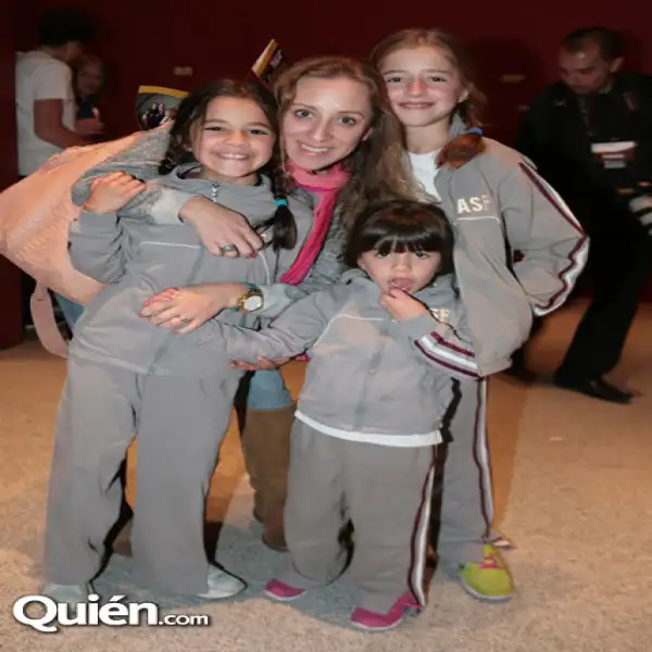 Roberta Gómez,Mara Orvañanos,Bárabara Gómez,Pía Gómez