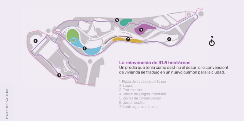 Plano La Mexicana