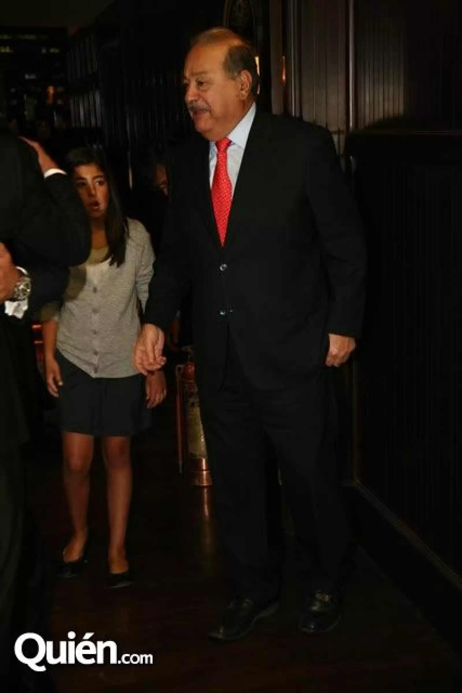 Ana Paula Kuri y Carlos Slim