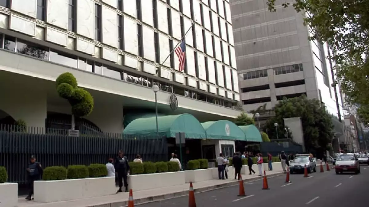 embajada de estados unidos en mexico
