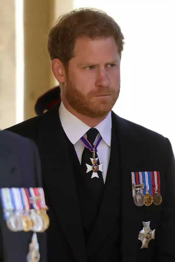 The funeral of Prince Philip, Duke of Edinburgh, State Entrance, Windsor Castle, Berkshire, UK - 17 Apr 2021