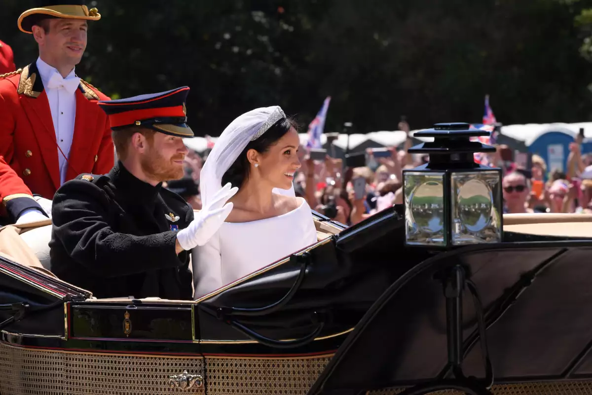 The wedding of Prince Harry and Meghan Markle, Carriage Procession, Windsor, Berkshire, UK - 19 May 2018