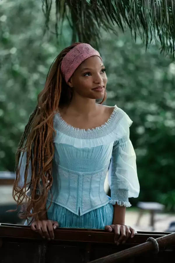 Los labios virales de Halle Bailey en La Sirenita se hacen virales.