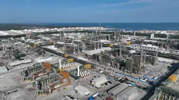 Pemex revela las cifras del primer mes de operación de la refinería Dos Bocas
