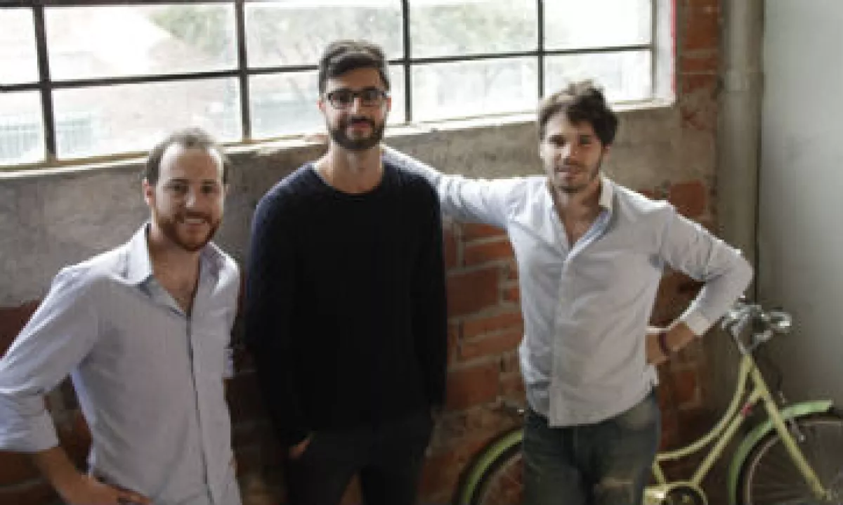 Raffaello Starace, Hassan Yassine y Philippe Cahuzac, fundadores de la compañía. (Foto: Cortesía Gaia)