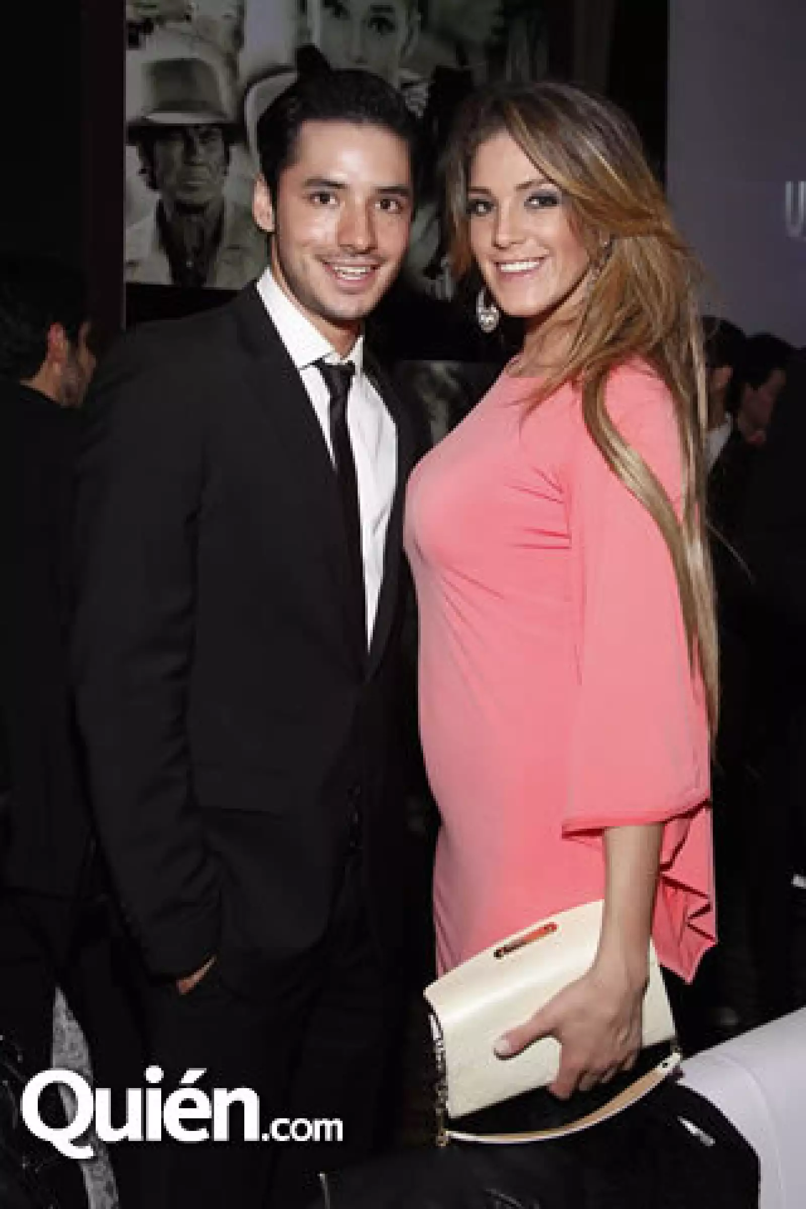 Enrique Montaño y Natalia Alcocer