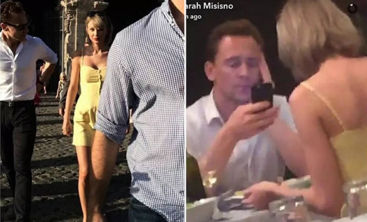 Taylor y Tom se dejaron ver paseando entre calles y restaurantes.
