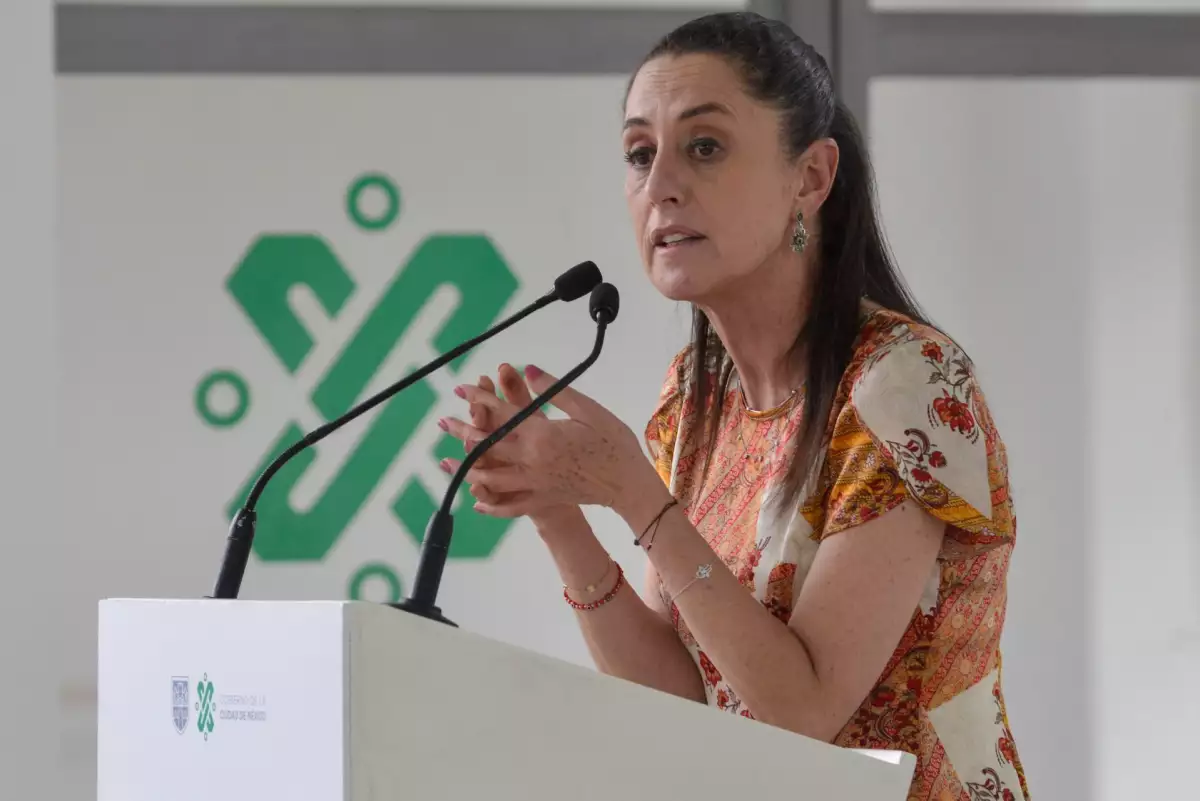 Claudia Sheinbaum Pardo, jefa de Gobierno. 